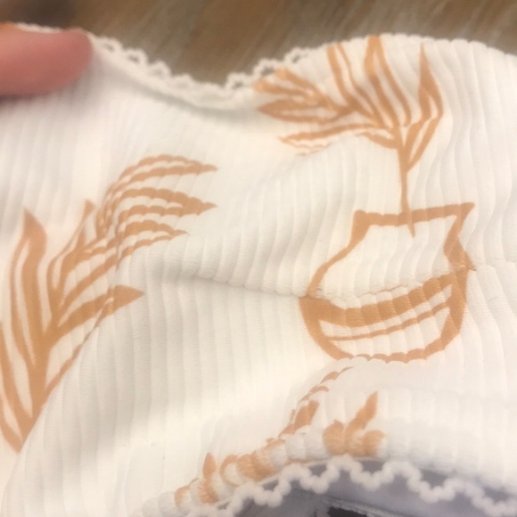 Anthropologie Zulu Zephr Villa Bikini top new - Picture 4 of 7